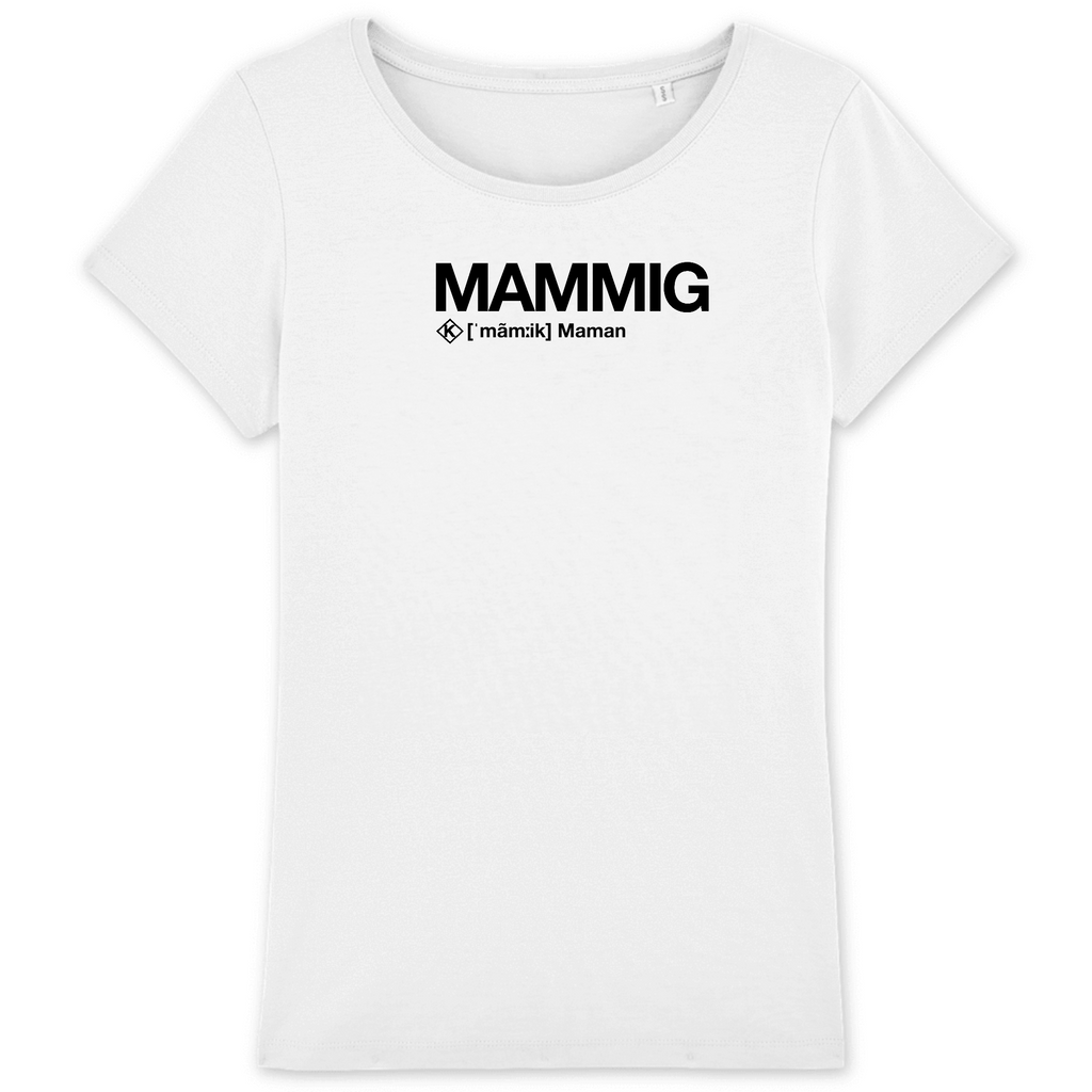 Mammig T-shirt (Maman) - noir