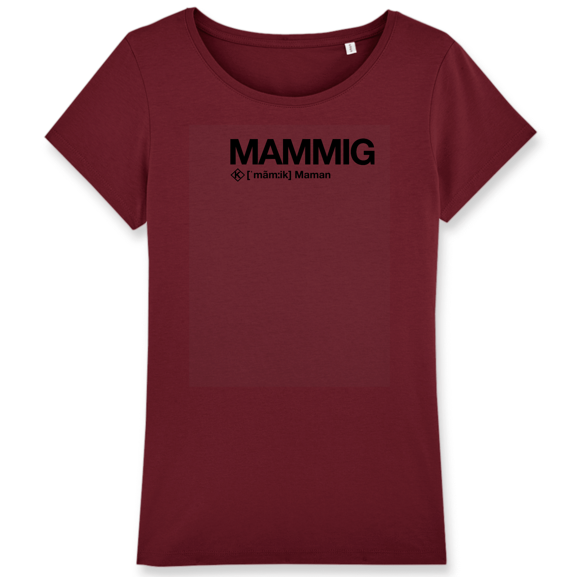 Mammig T-shirt (Maman) - noir