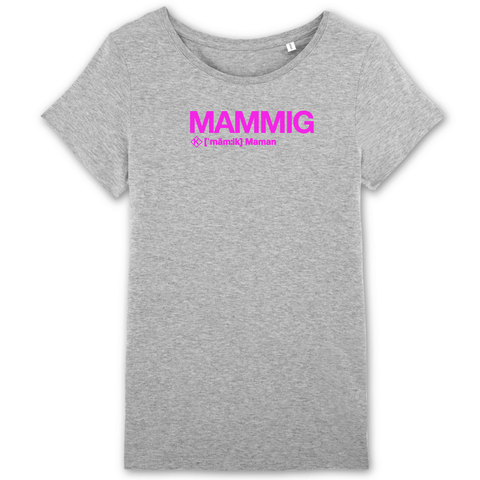 Mammig T-shirt (Maman) - fushia