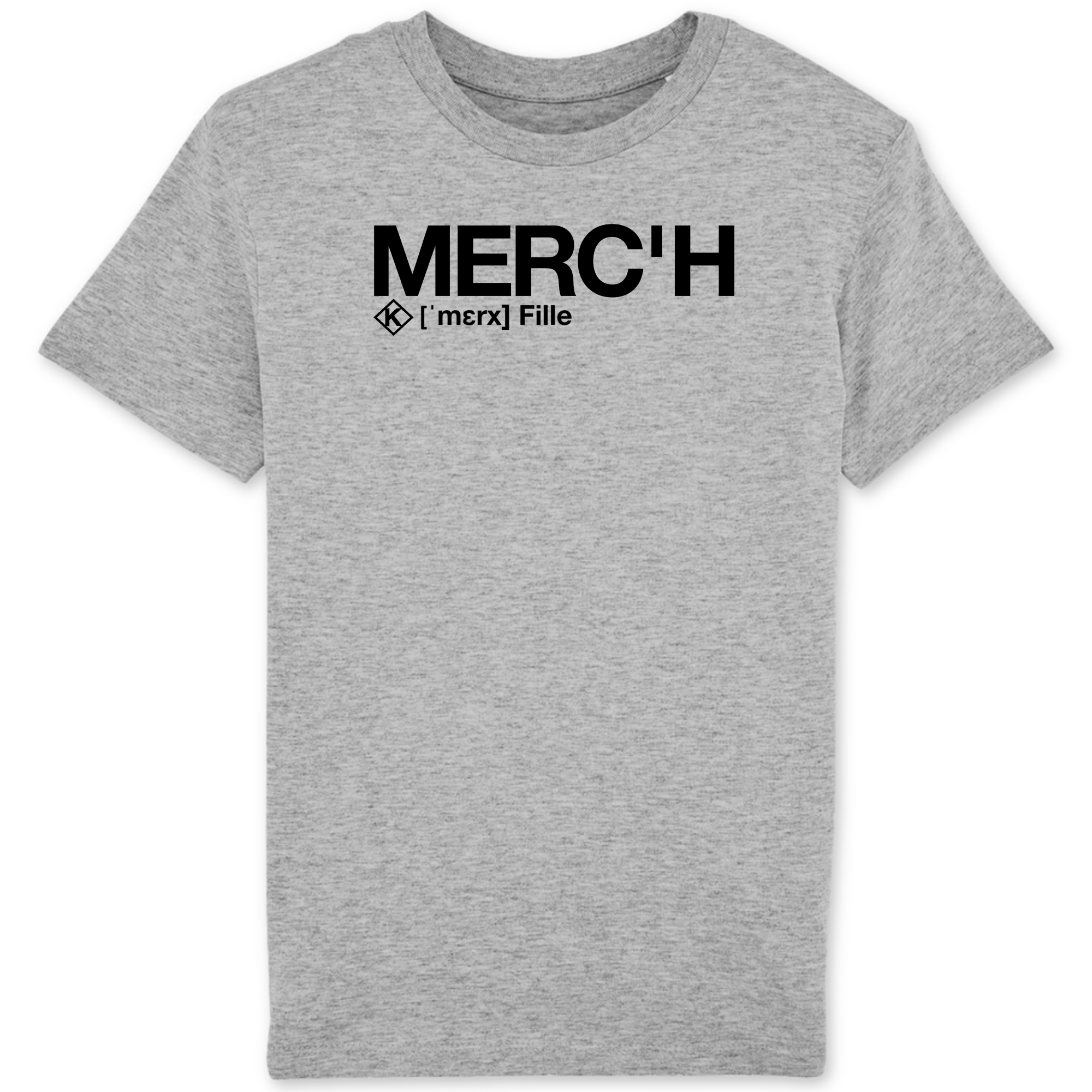 Merc'h T-shirt (Fille) - noir