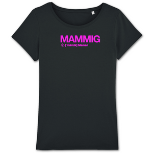 Mammig T-shirt (Maman) - fushia