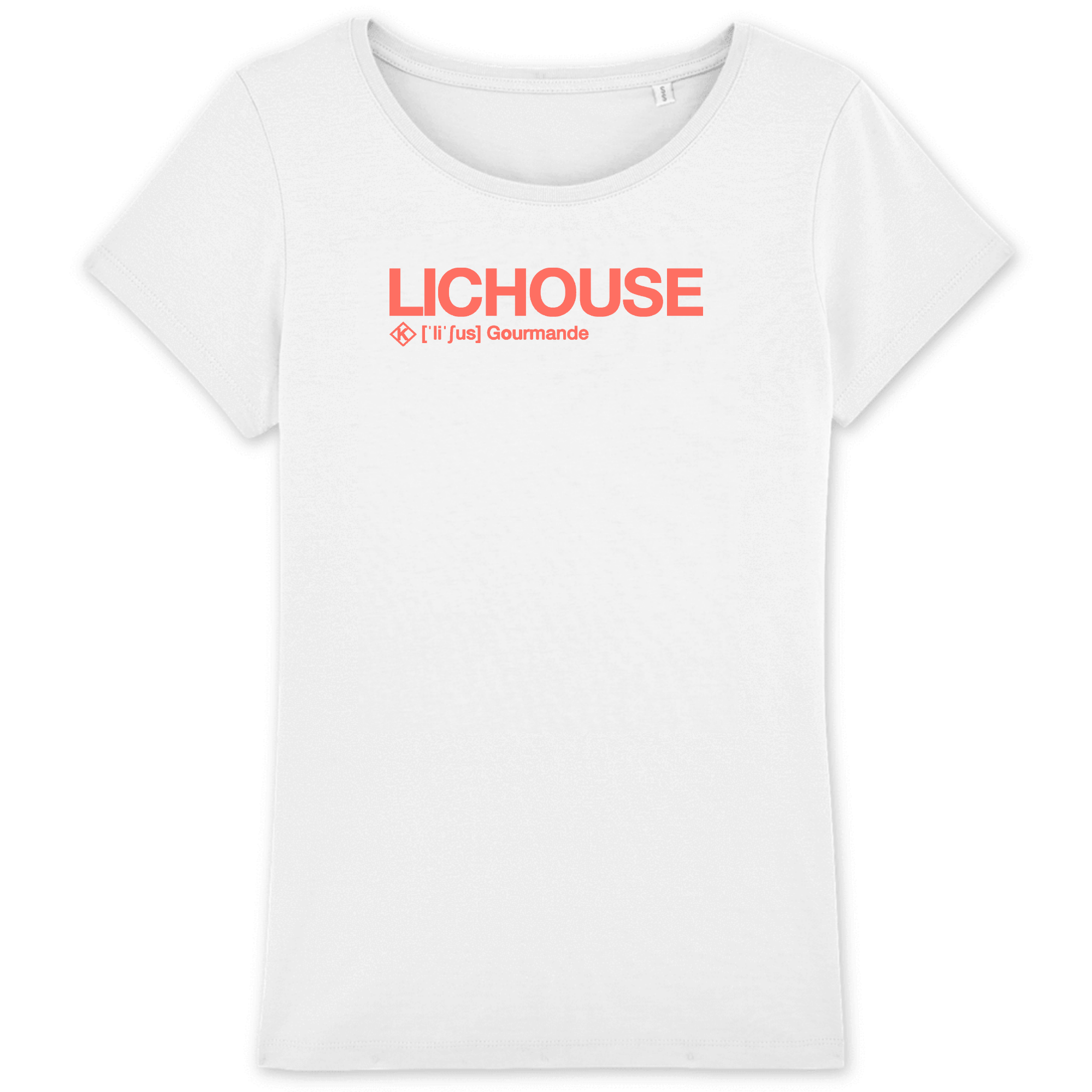 Lichouse T-shirt (Gourmande) -  corail