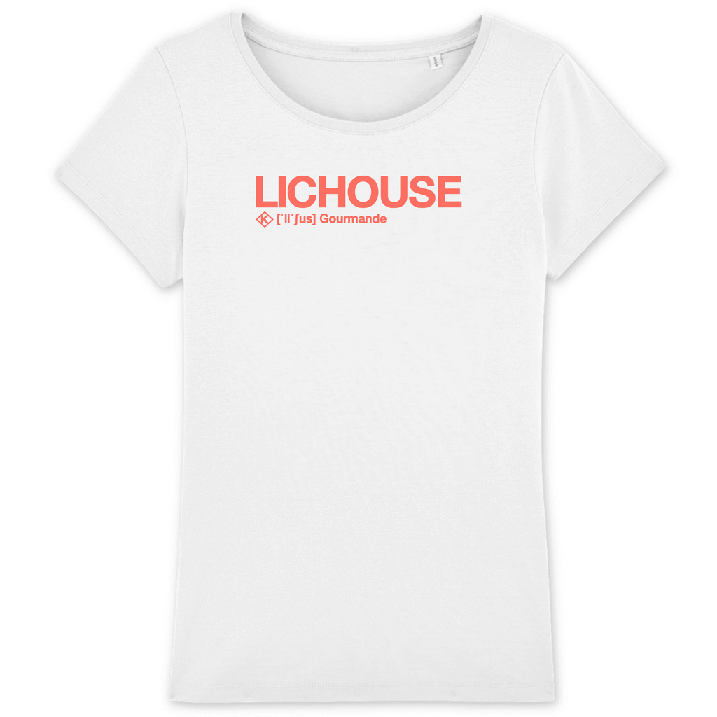 Lichouse T-shirt (Gourmande) -  corail