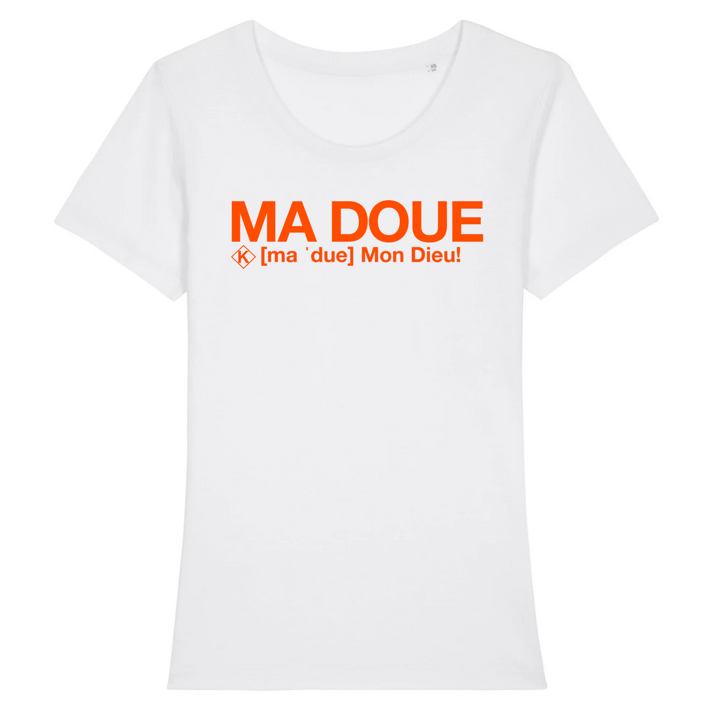 Ma Doue T-shirt Femme (Mon Dieu) Rouge
