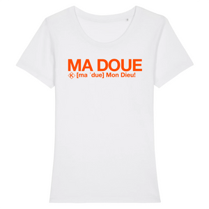 Ma Doue T-shirt Femme (Mon Dieu) Rouge