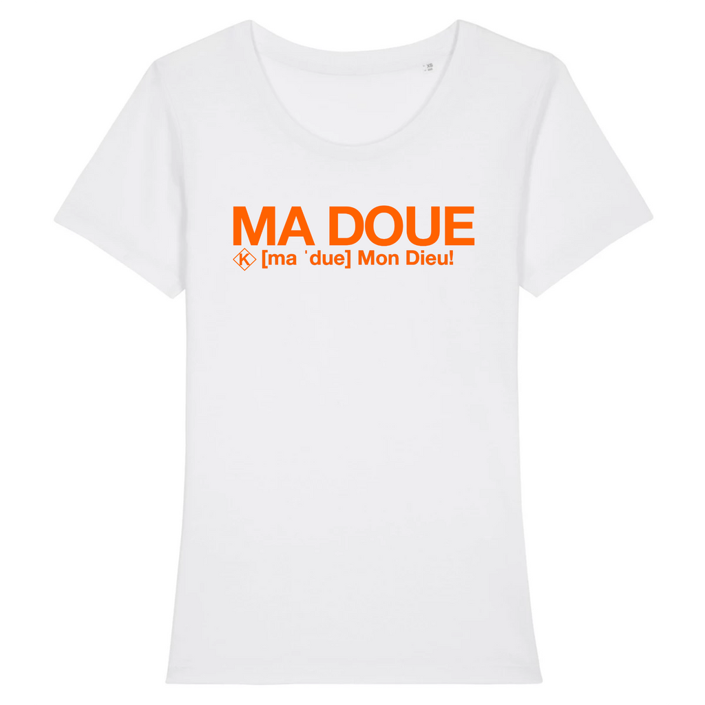 Ma Doue T-shirt Femme (Mon Dieu) Orange