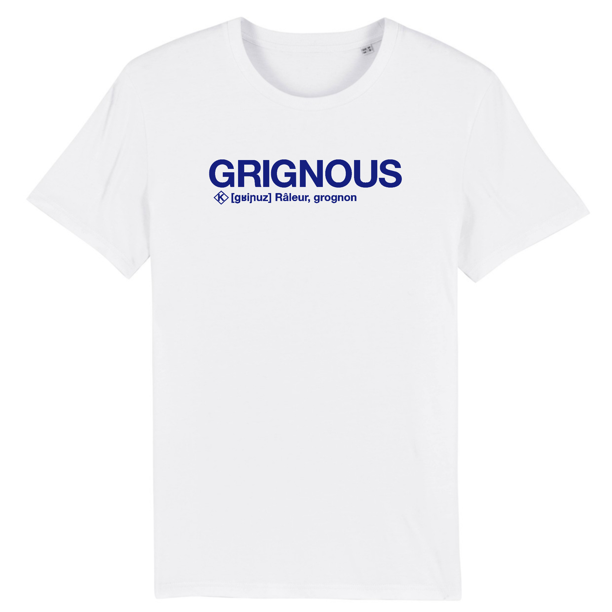 Grignous T-shirt (Grognon)- Bleu