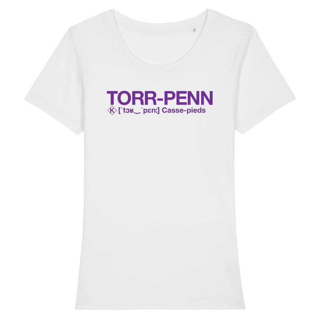 Torr-Penn T-shirt Femme (Casse Pieds) - violet