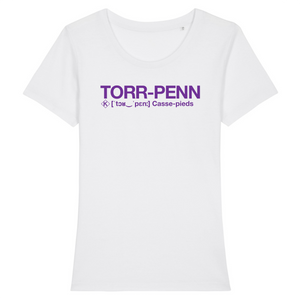 Torr-Penn T-shirt Femme (Casse Pieds) - violet