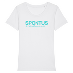Spontus Tshirt Femme (Epouvanté) - Bleu