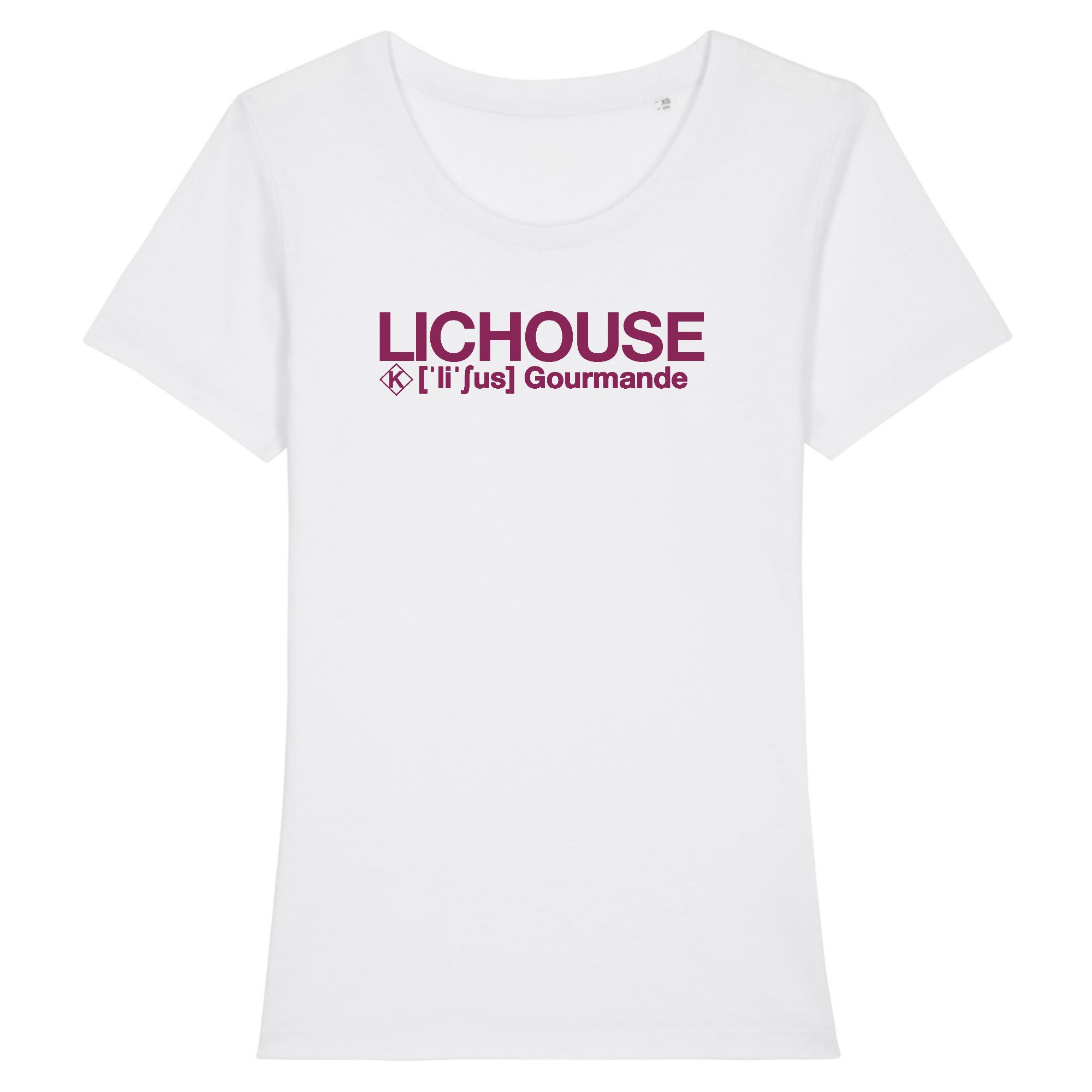 Lichouse Tshirt Femme (Gourmande) Framboise