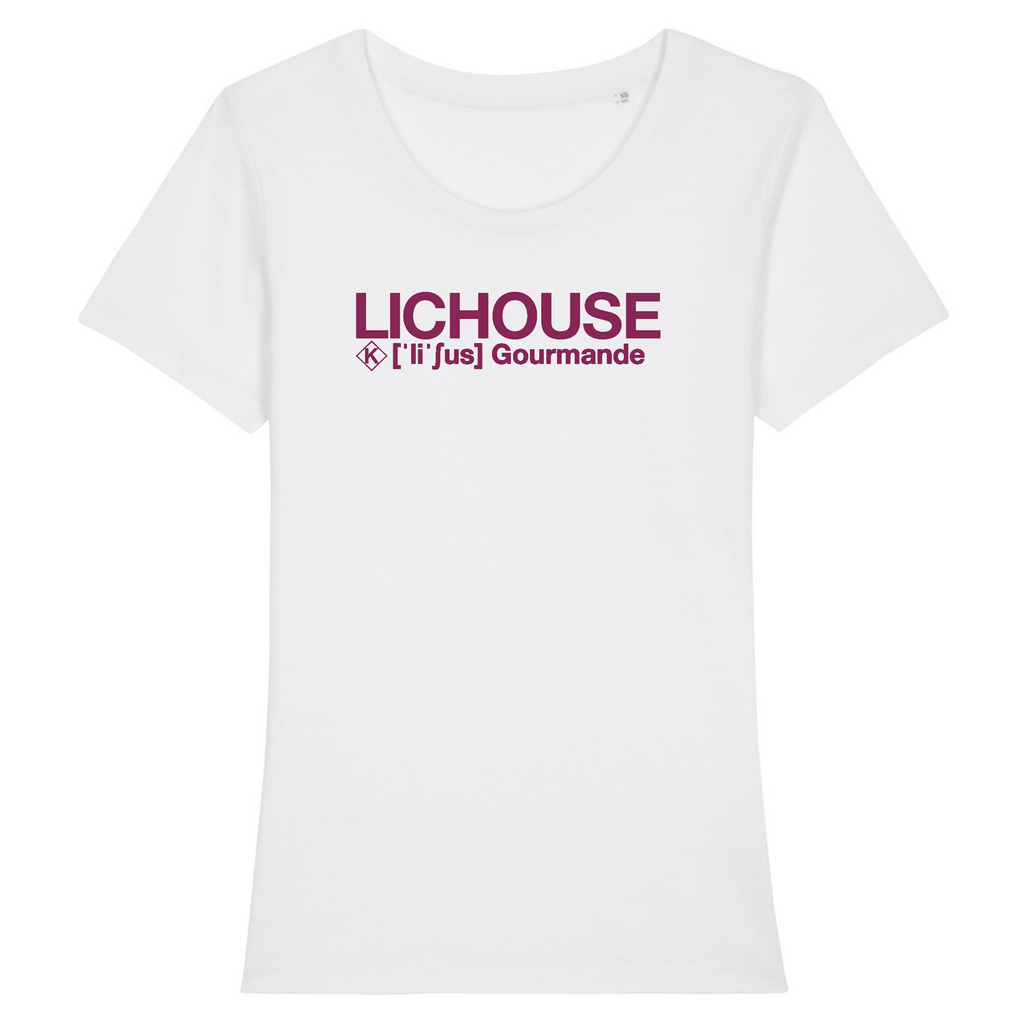 Lichouse Tshirt Femme (Gourmande) Framboise