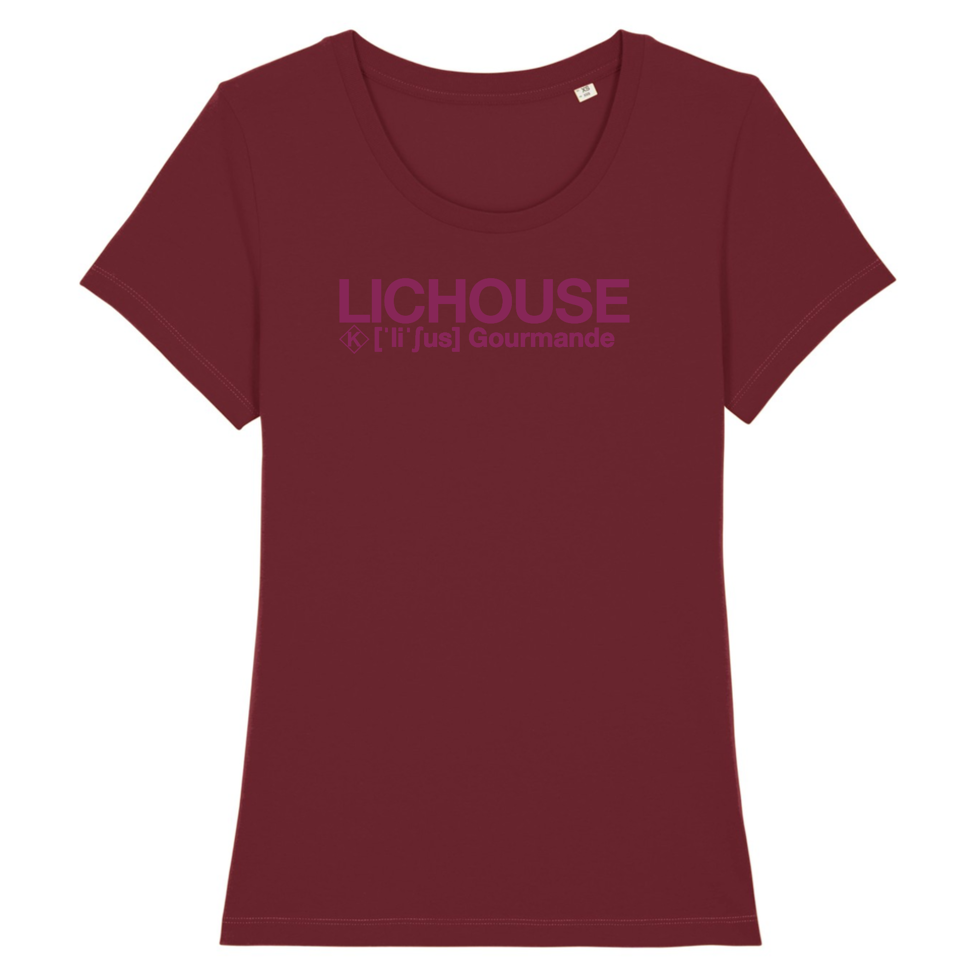 Lichouse Tshirt Femme (Gourmande) Framboise