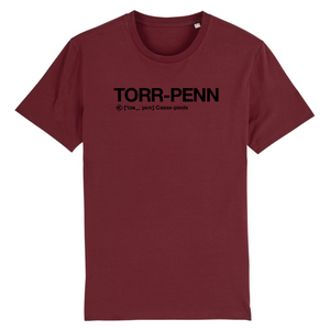 Torr-Penn T-shirt Homme (Casse-Pieds) - Noir
