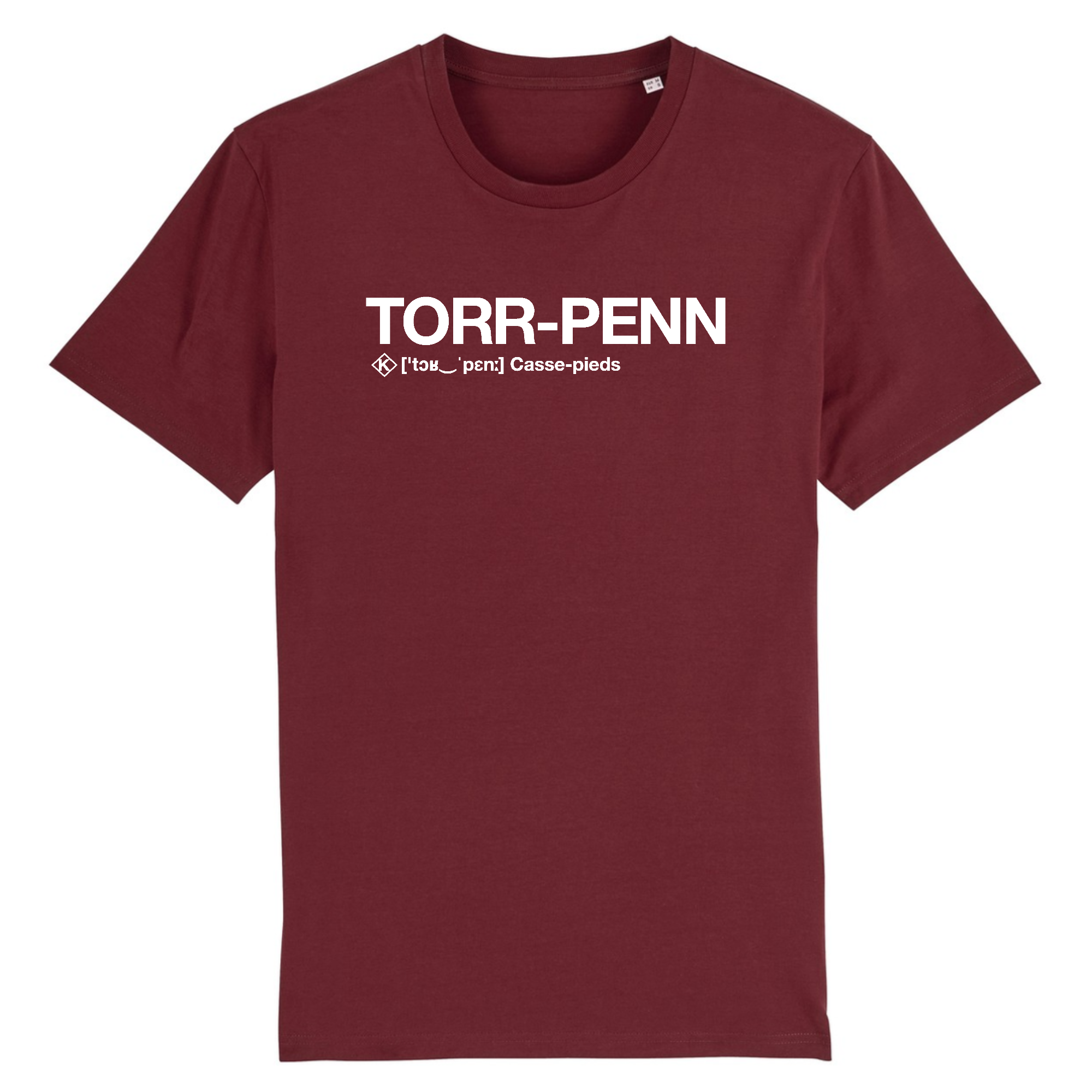Torr Penn T-shirt Homme (Casse-Pieds) - Blanc