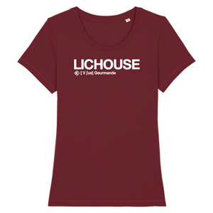 Lichouse T-shirt Femme (Gourmande) - Blanc