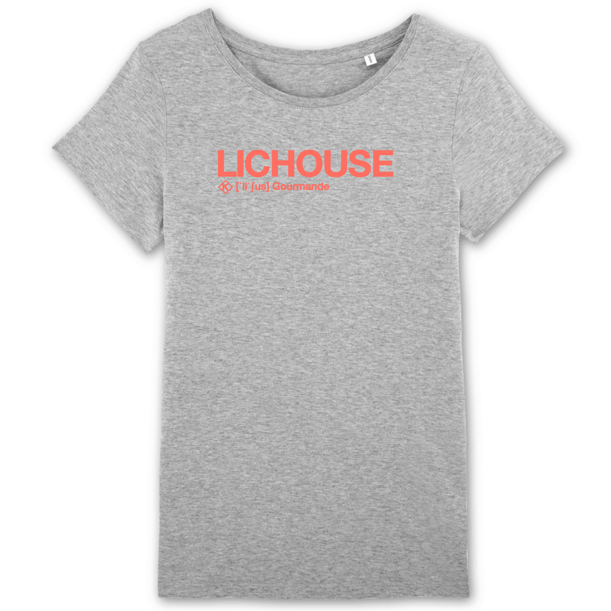 Lichouse T-shirt (Gourmande) -  corail