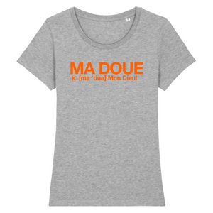 Ma Doue T-shirt Femme (Mon Dieu) Orange