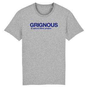 Grignous T-shirt (Grognon)- Bleu