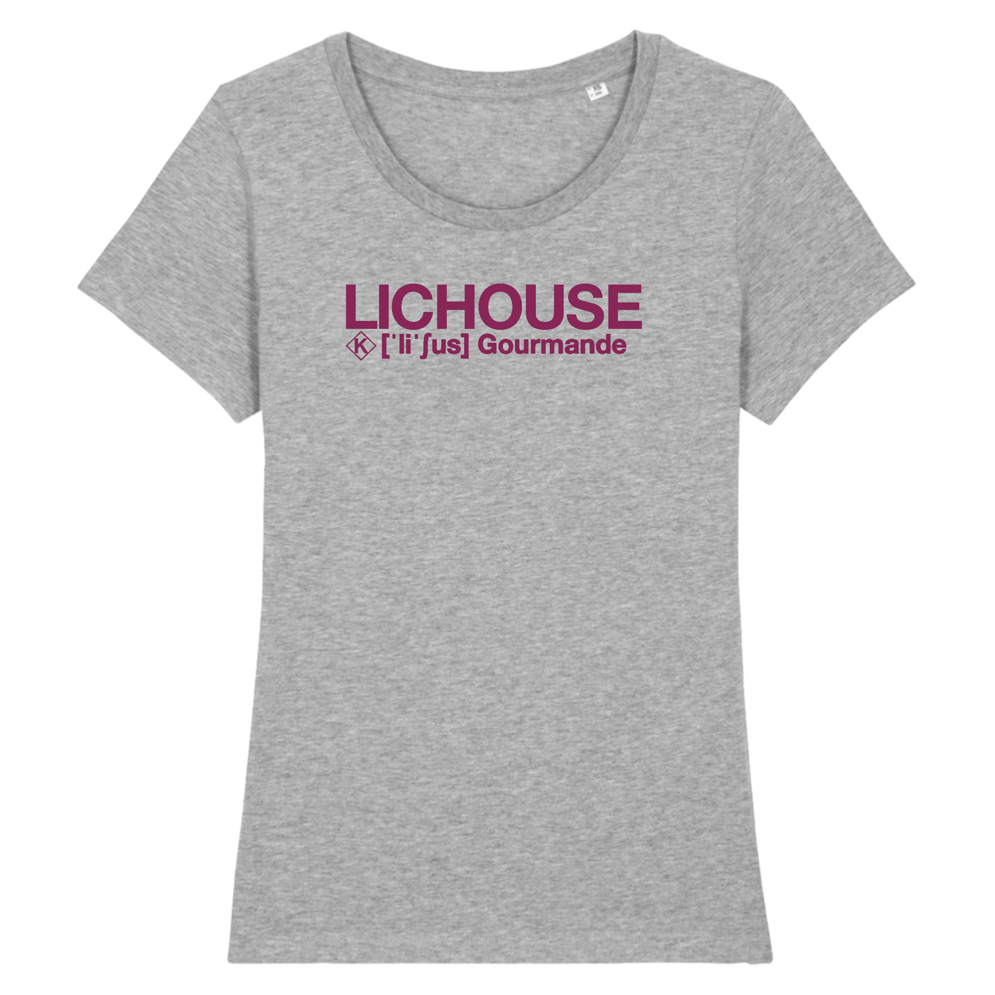 Lichouse Tshirt Femme (Gourmande) Framboise