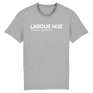Labous Noz T-shirt Homme (Fêtard) - Blanc
