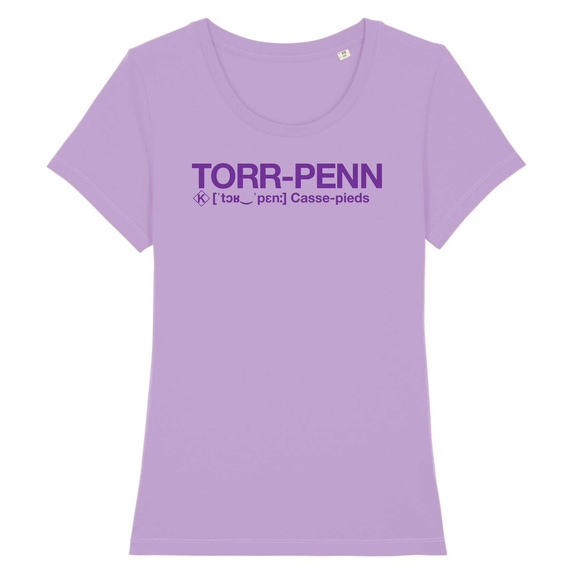 Torr-Penn T-shirt Femme (Casse Pieds) - violet