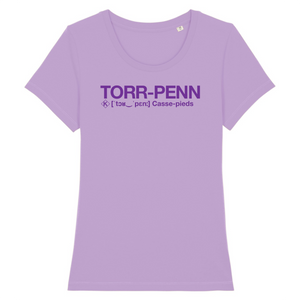 Torr-Penn T-shirt Femme (Casse Pieds) - violet