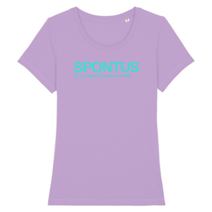 Spontus Tshirt Femme (Epouvanté) - Bleu