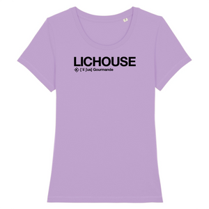 Lichouse T-shirt Femme (Gourmande) - Noir