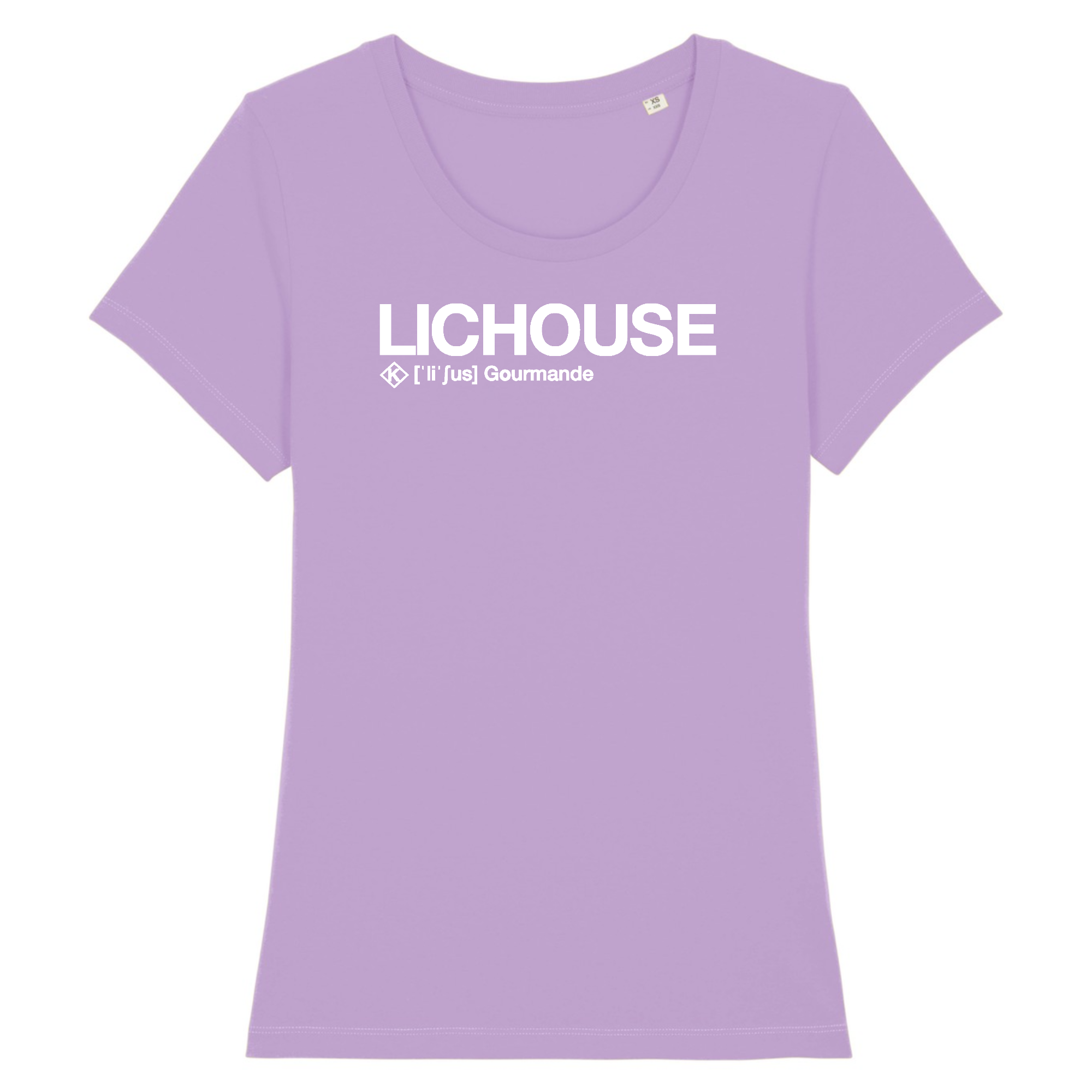 Lichouse T-shirt Femme (Gourmande) - Blanc