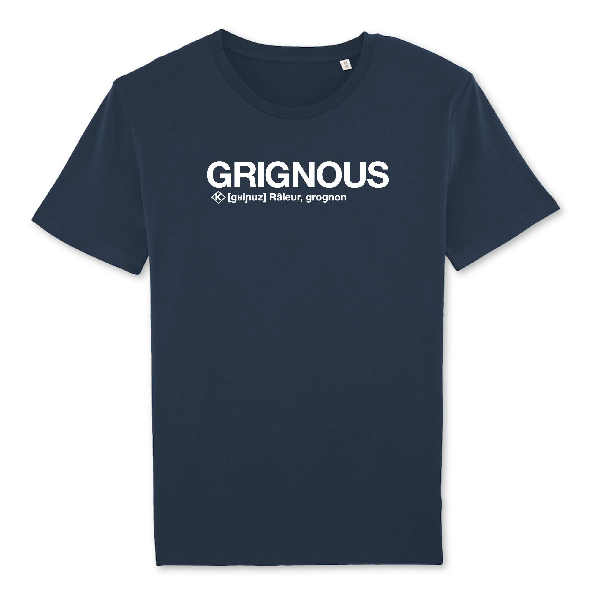 Grignous T-shirt (Grognon) - blanc