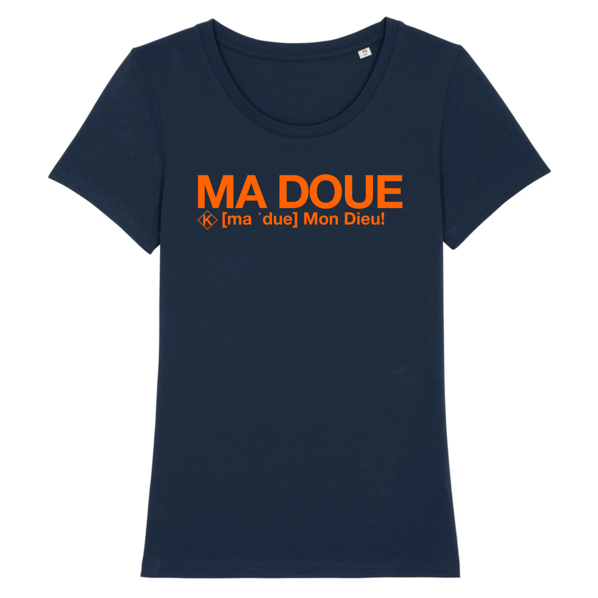 Ma Doue T-shirt Femme (Mon Dieu) Orange