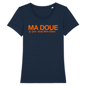 Ma Doue T-shirt Femme (Mon Dieu) Orange