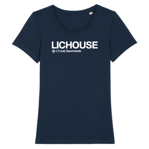 Lichouse T-shirt Femme (Gourmande) - Blanc