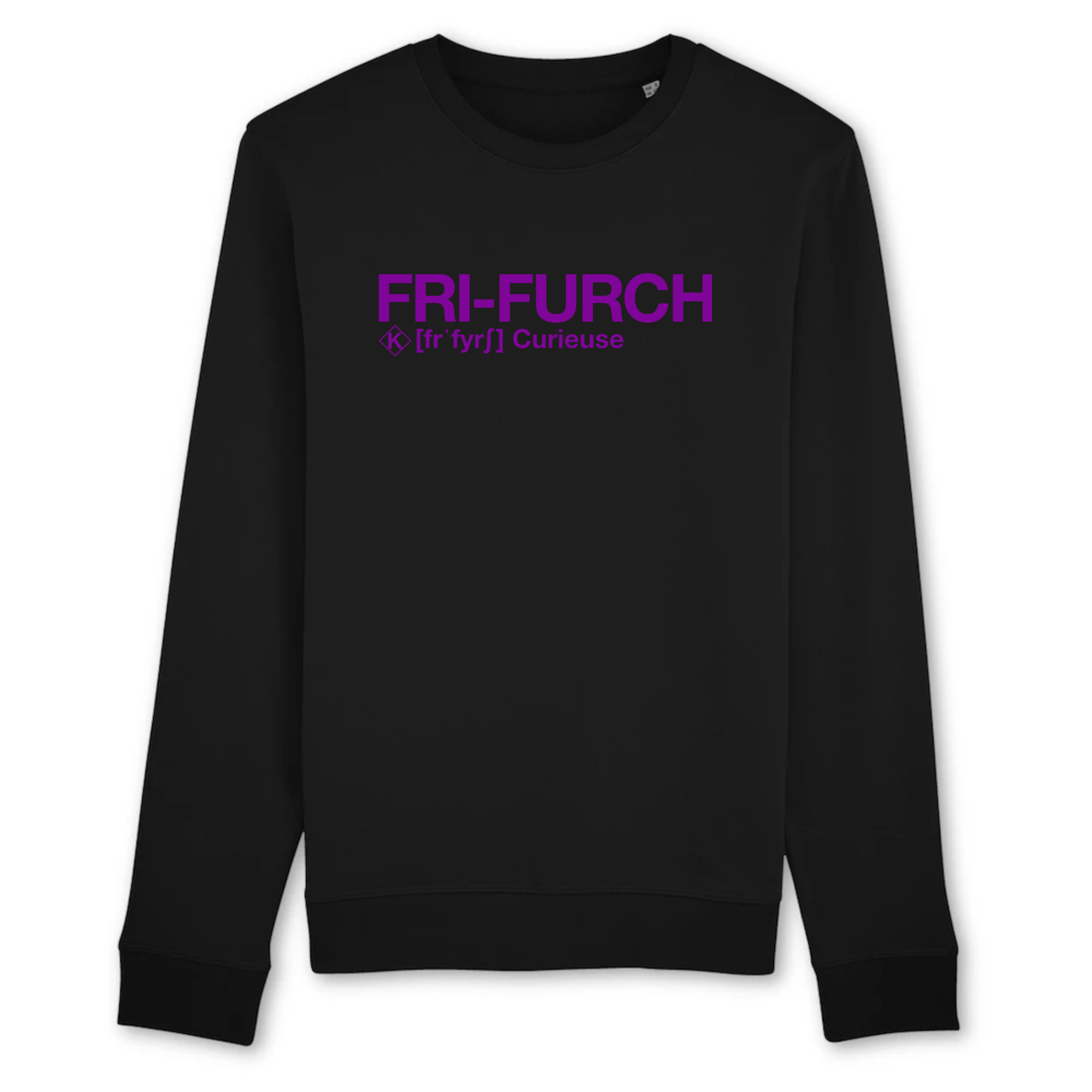 Fri-Furch Sweatshirt (Curieuse) - Violet