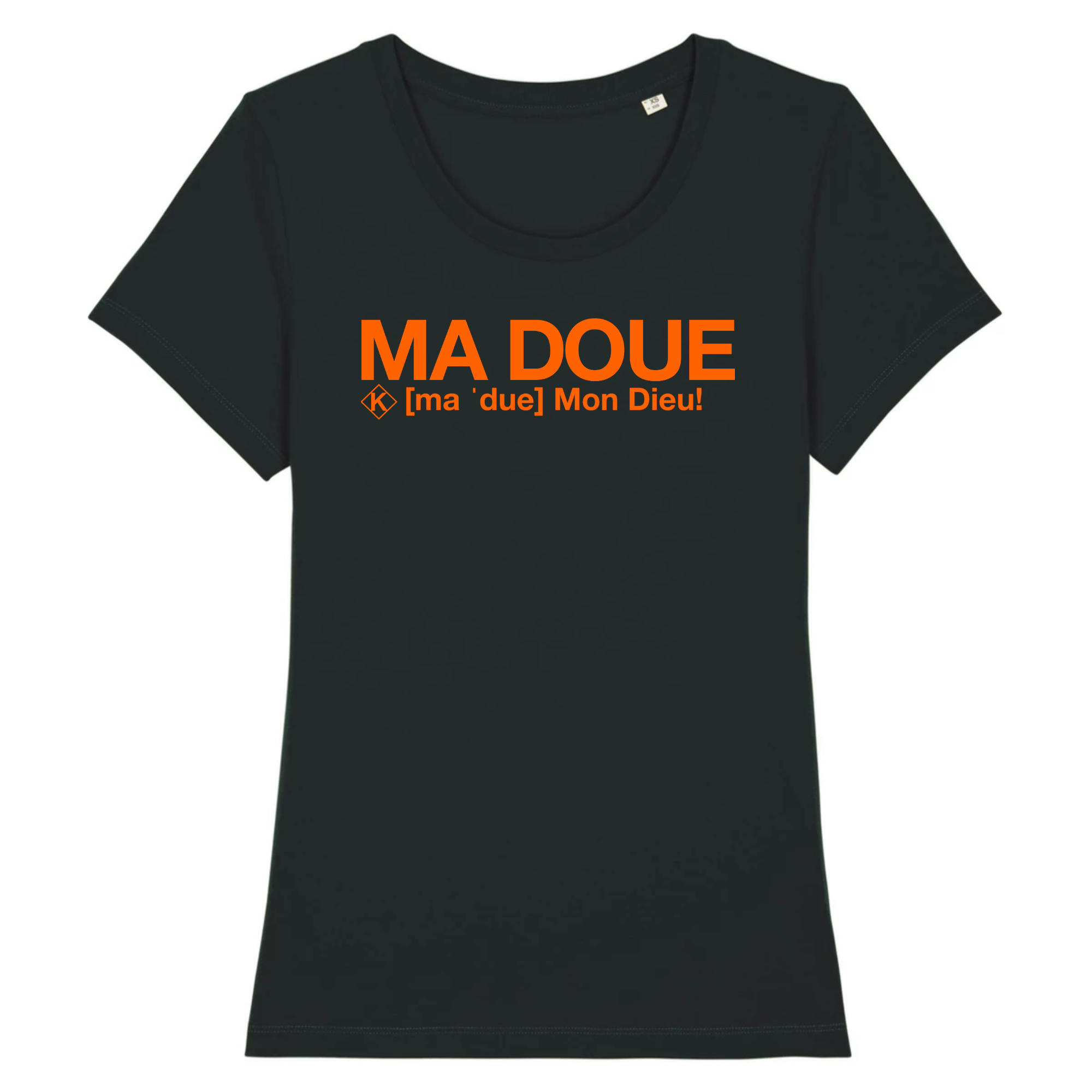 Ma Doue T-shirt Femme (Mon Dieu) Orange