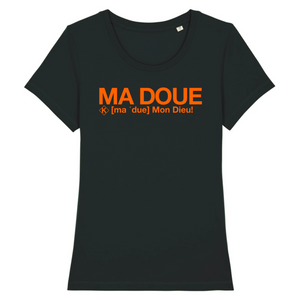 Ma Doue T-shirt Femme (Mon Dieu) Orange