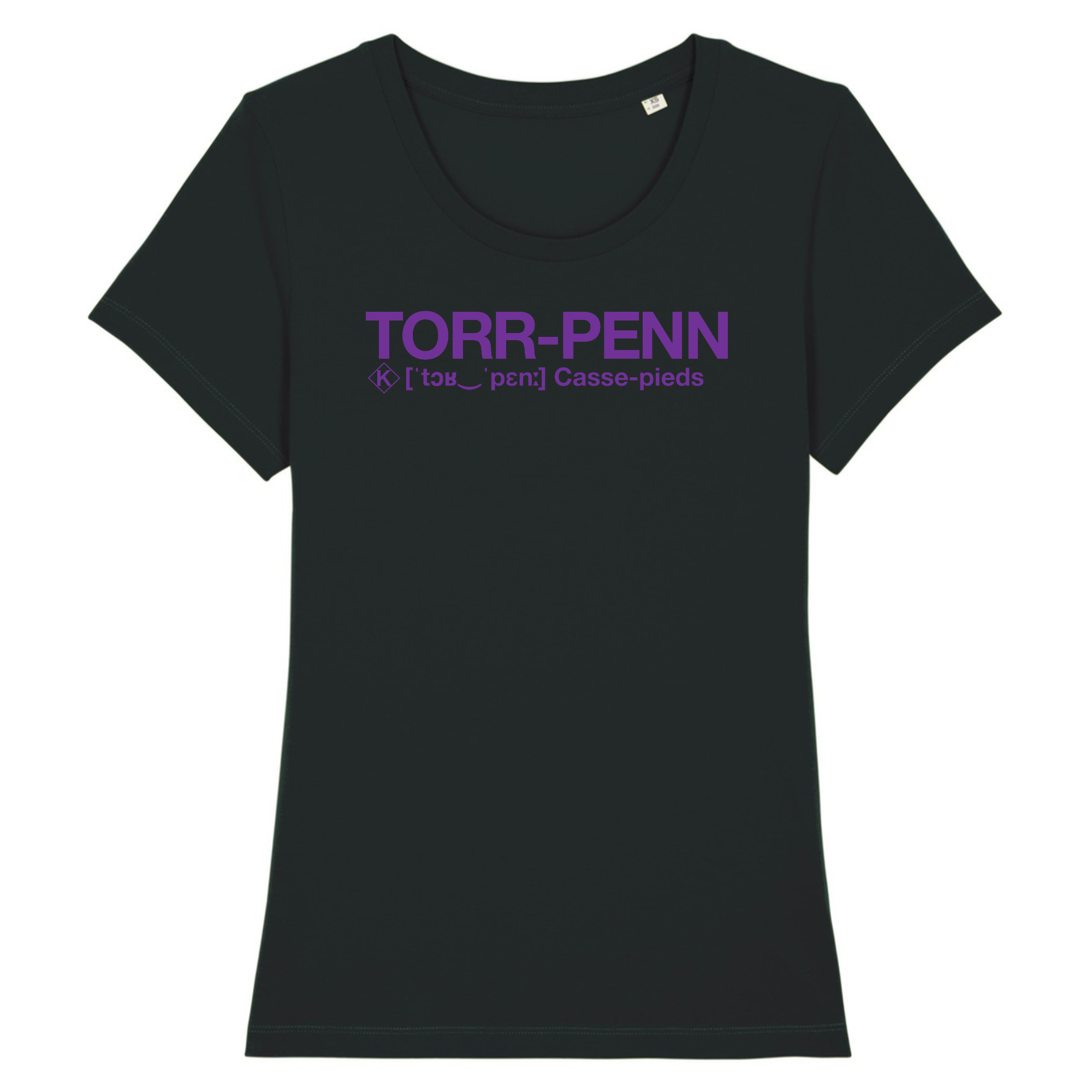 Torr-Penn T-shirt Femme (Casse Pieds) - violet