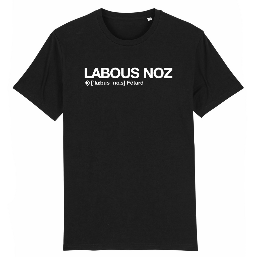 Labous Noz T-shirt Homme (Fêtard) - Blanc