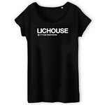 Lichouse T-shirt Femme [coupe ample] (Gourmande) - Noir