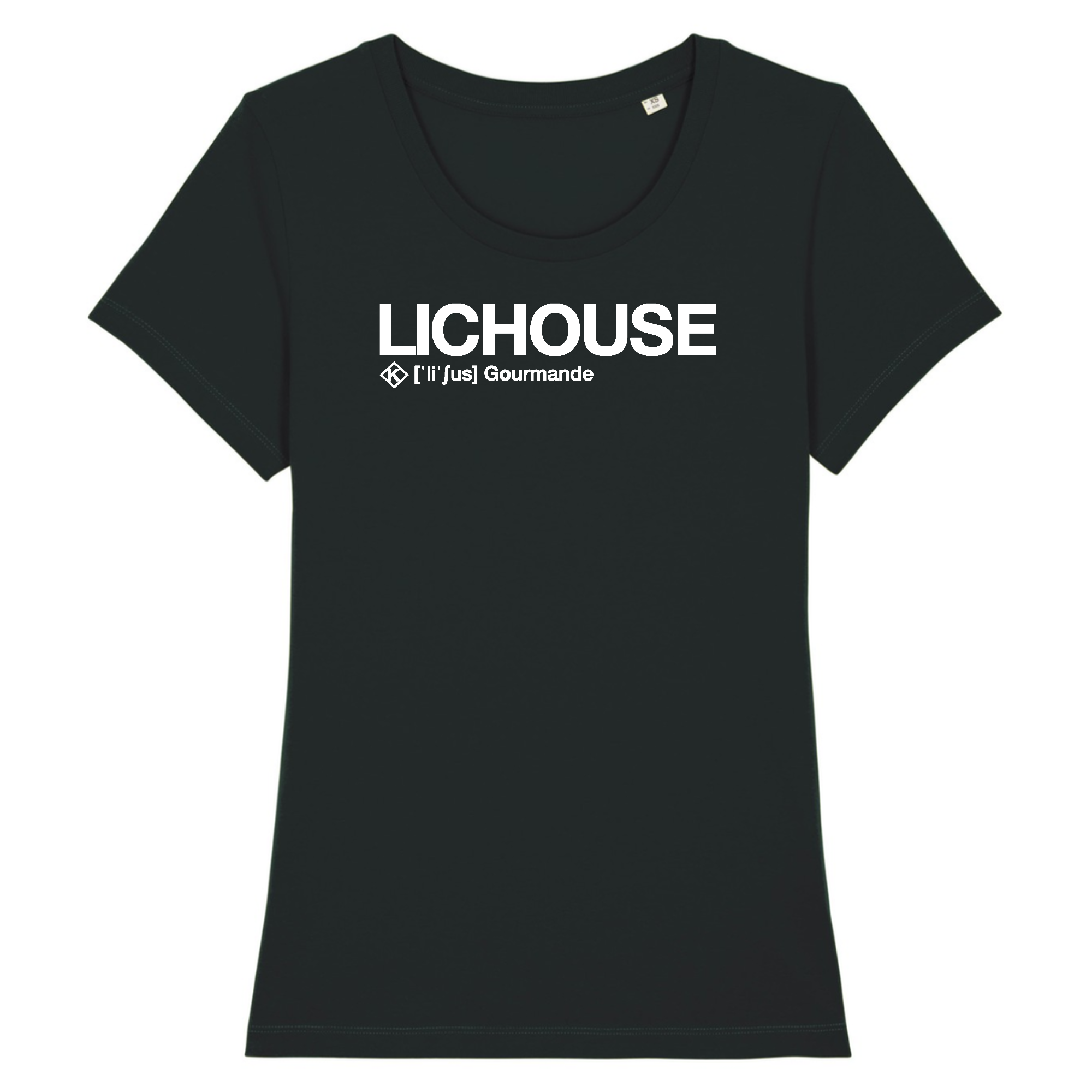 Lichouse T-shirt Femme (Gourmande) - Blanc