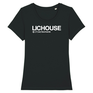 Lichouse T-shirt Femme (Gourmande) - Blanc