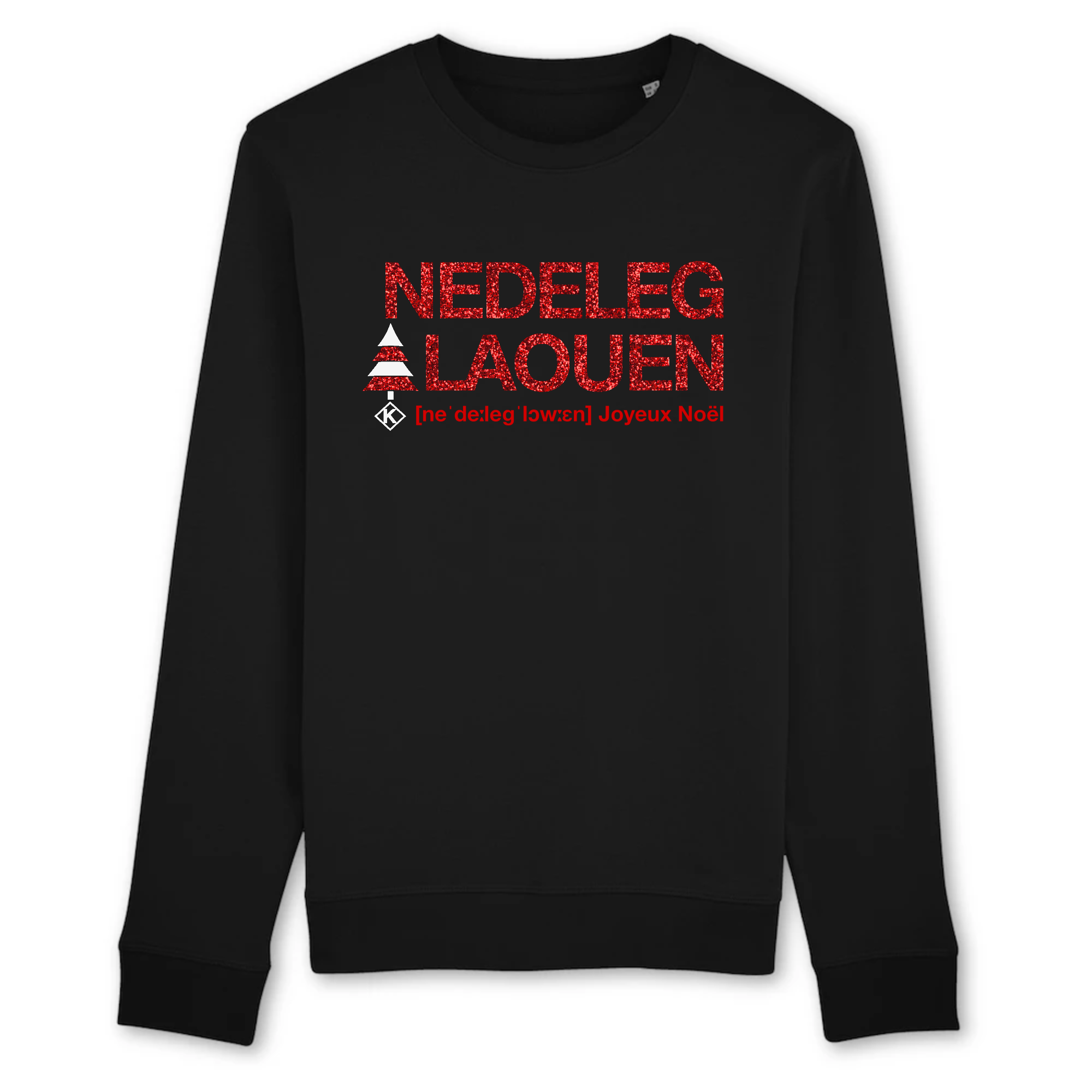 Nedeleg Laouen Sweatshirt Adulte (Joyeux Noël)