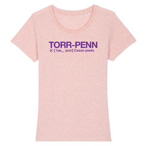 Torr-Penn T-shirt Femme (Casse Pieds) - violet