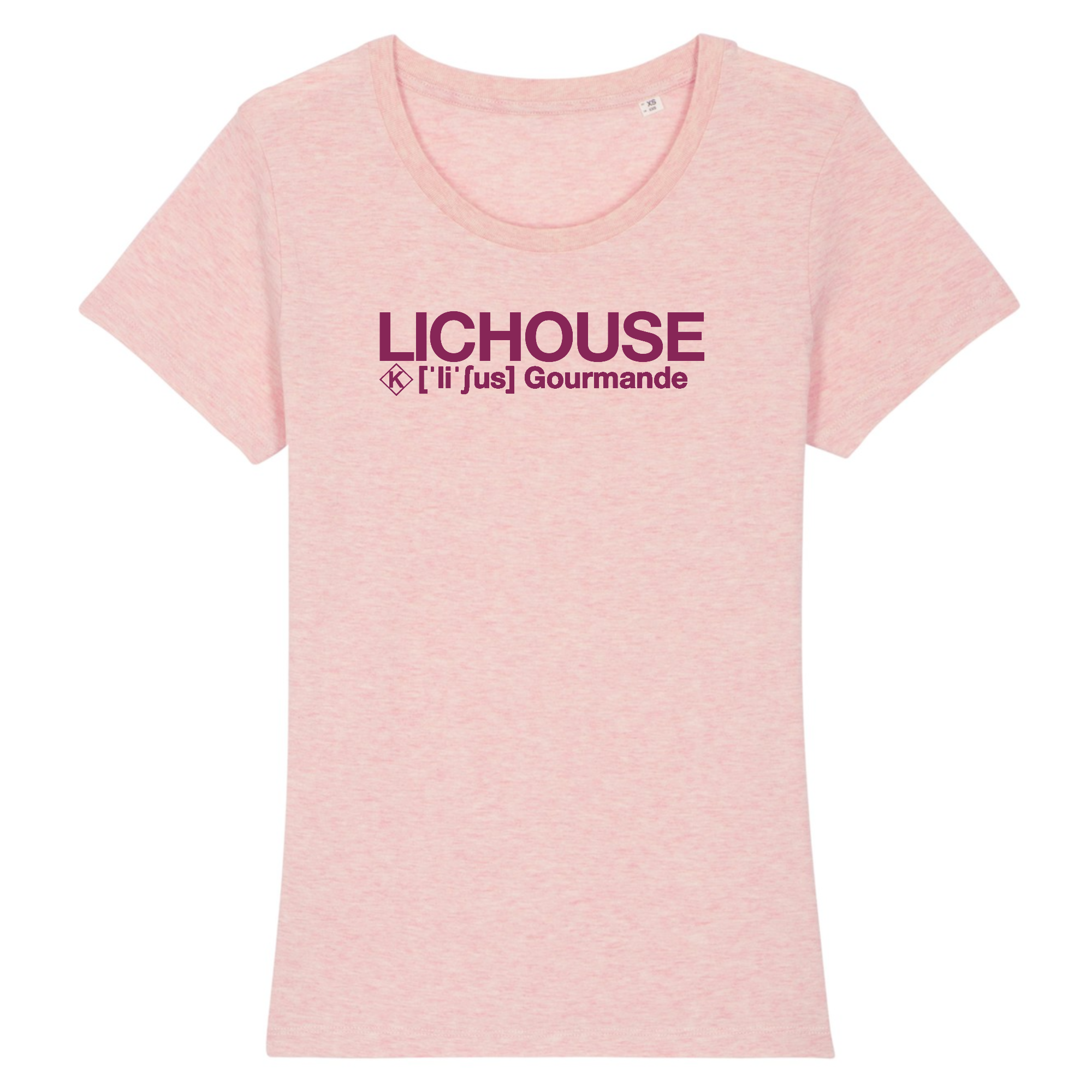 Lichouse Tshirt Femme (Gourmande) Framboise