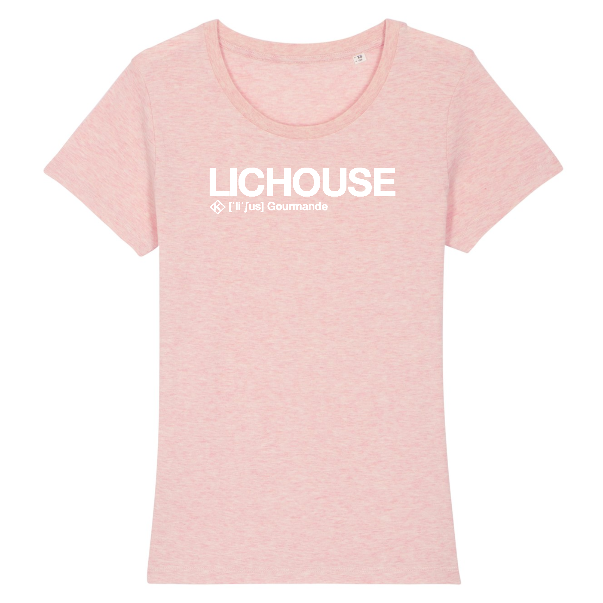 Lichouse T-shirt Femme (Gourmande) - Blanc