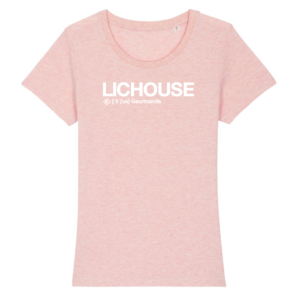 Lichouse T-shirt Femme (Gourmande) - Blanc