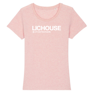 Lichouse T-shirt Femme (Gourmande) - Blanc